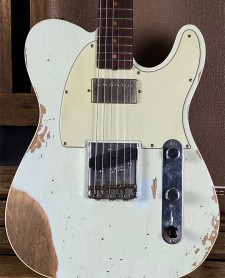 Fender Custom Shop 60s Telcaster Custom Heavy Relic SUper Faded Aged Sonic Blue